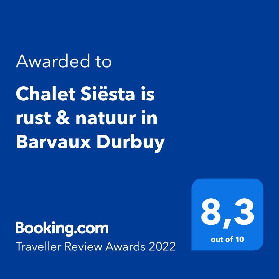 Chalet Siesta Is Rust & Natuur In Durbuy - Barvaux-Sur-Ourthe Exterior photo